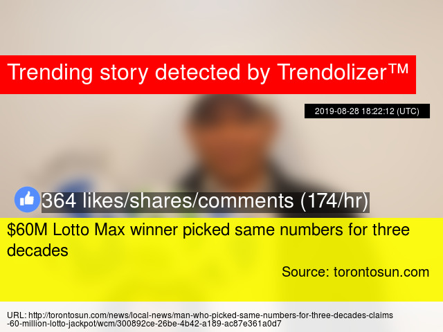 60m lotto max winner